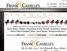 Tablet Screenshot of frankandcamilles.com